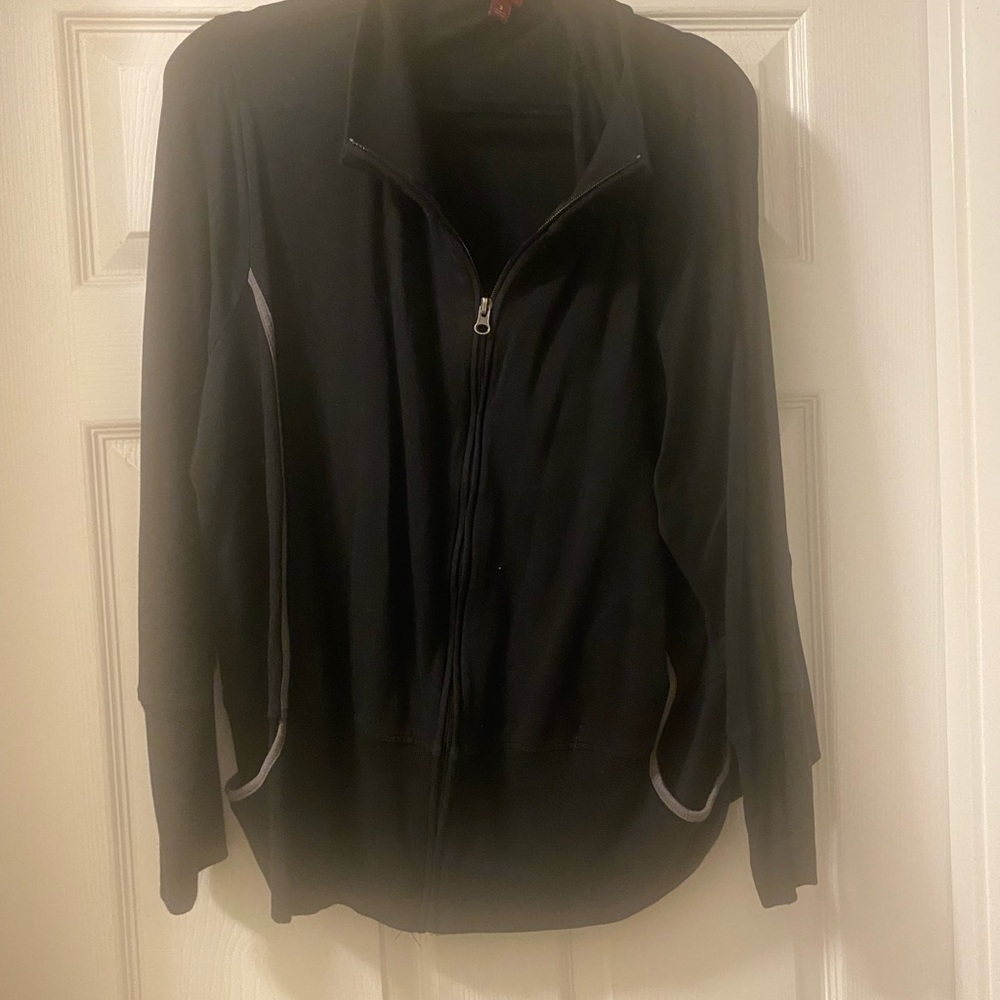 Merona black cotton jacket